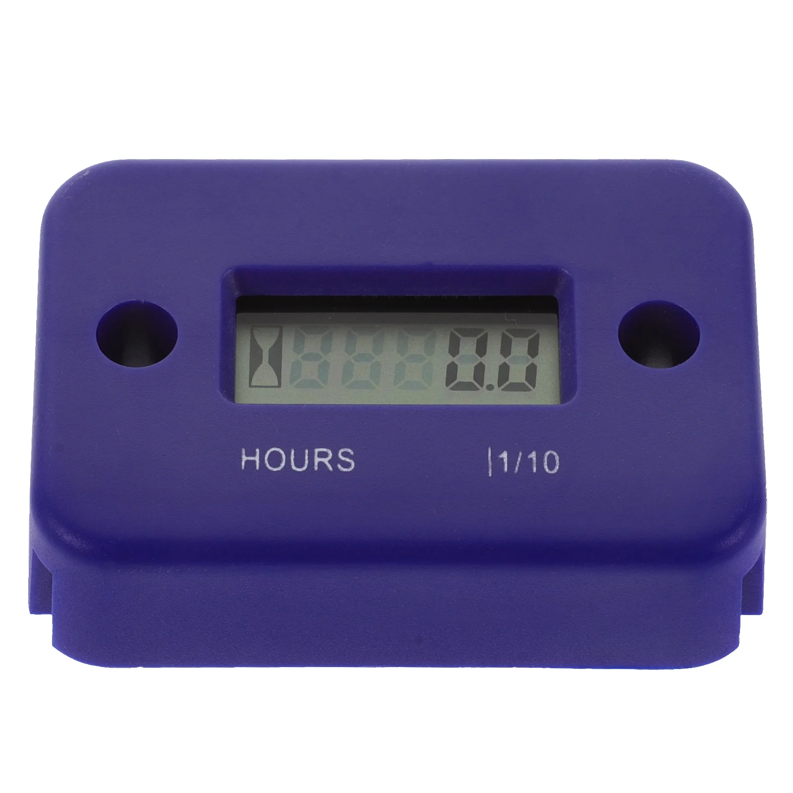 

Electronic Digital Hour Meter for Small Engines Motorcycle Blue Tachometer Splash Proof Ergonomic Accessory