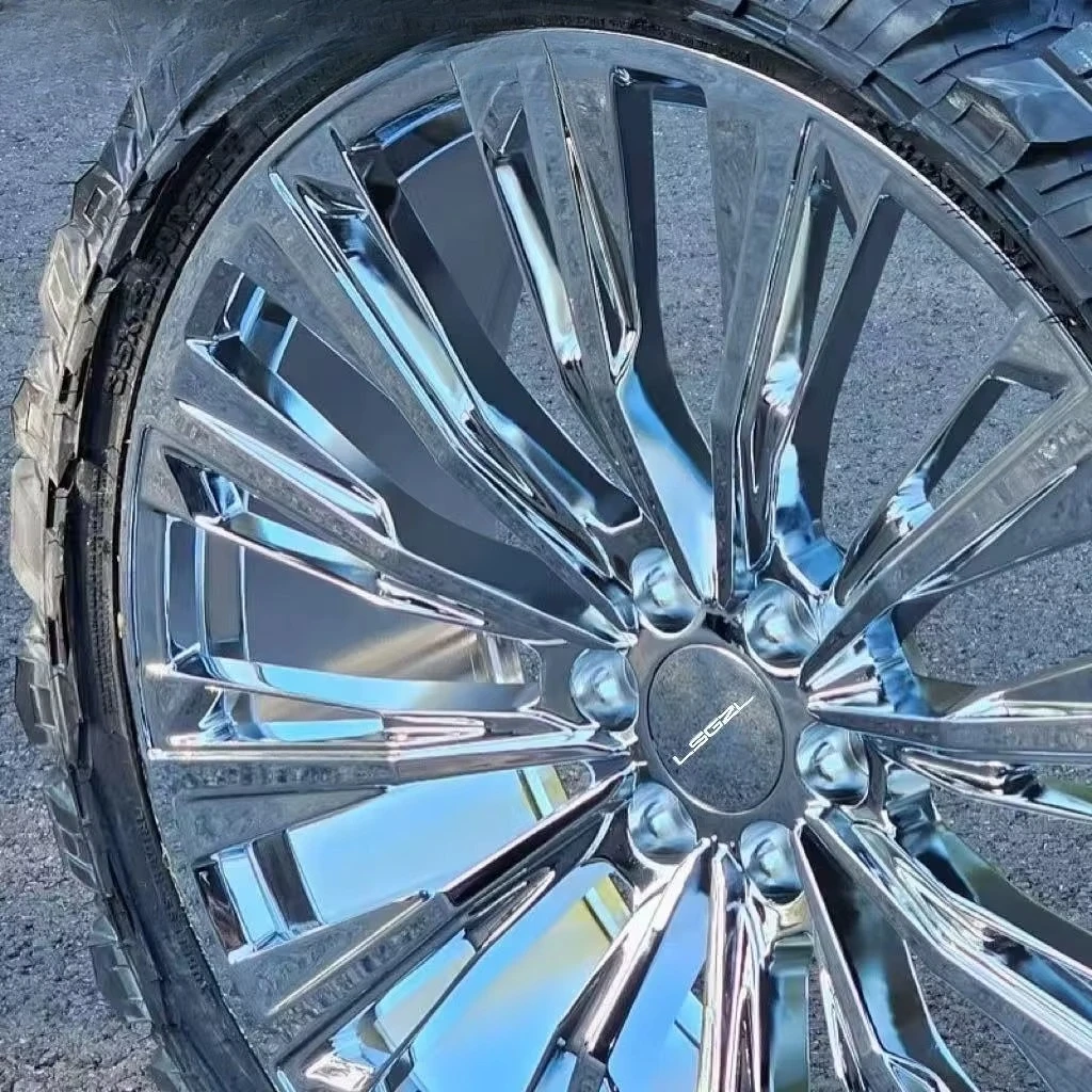 

New Custom Alloy Forged 17-24 Inch 5x114.3 4x98 6x1139.7 Silver Polishing Rims for Alphard Crown