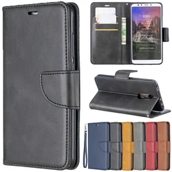 Leather Flip Wallet Case For Xiaomi Redmi Note 7 8 9 Pro 10S 11 11S 12S 12 Pro Redmi 12C 10 10C 9A 9C 9T 8 8A Protect Cover