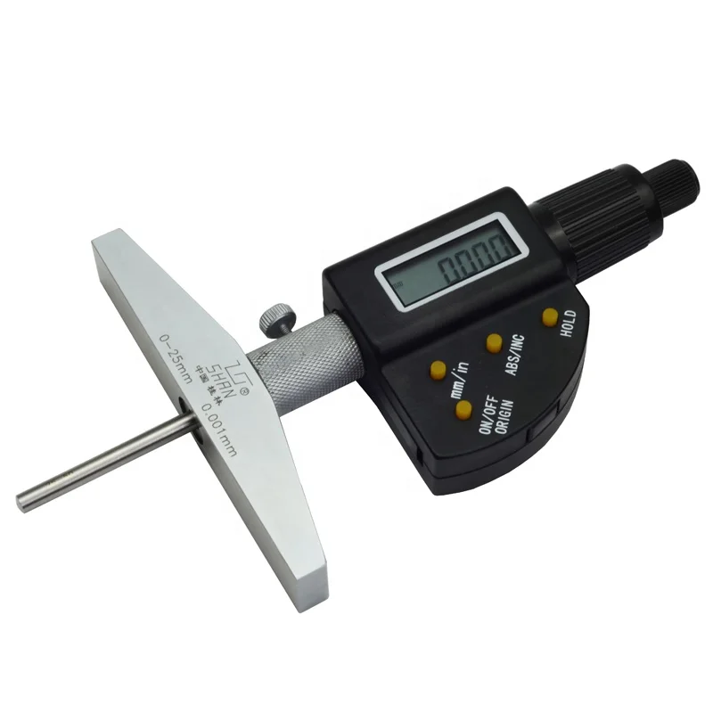 0-150mm Digital Depth Micrometer Electronic Deep Micrometer 6inch 0.001mm