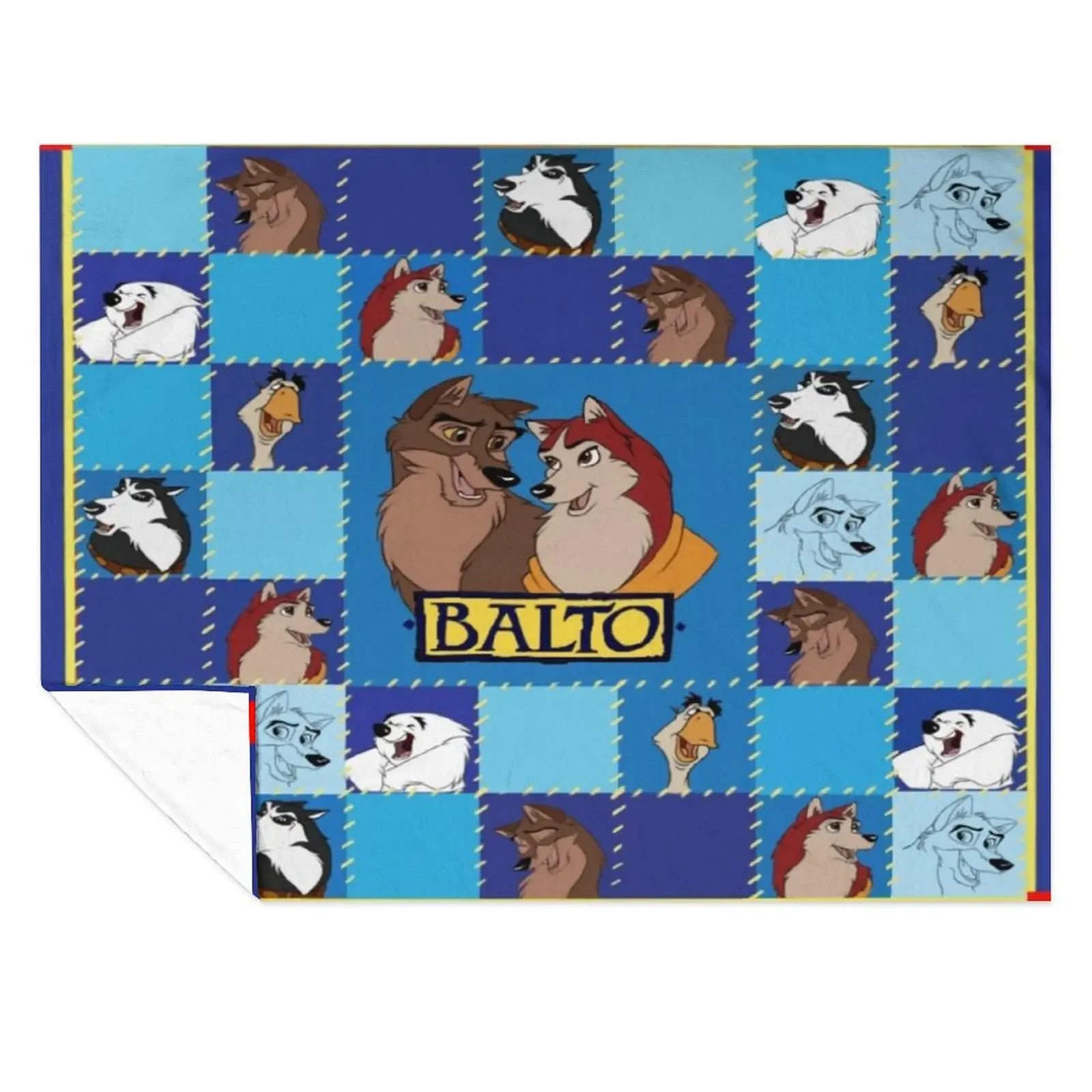 

Vintage Balto pattern Throw Blanket Blankets For Baby Blankets For Sofas Bed covers Luxury Designer Blankets