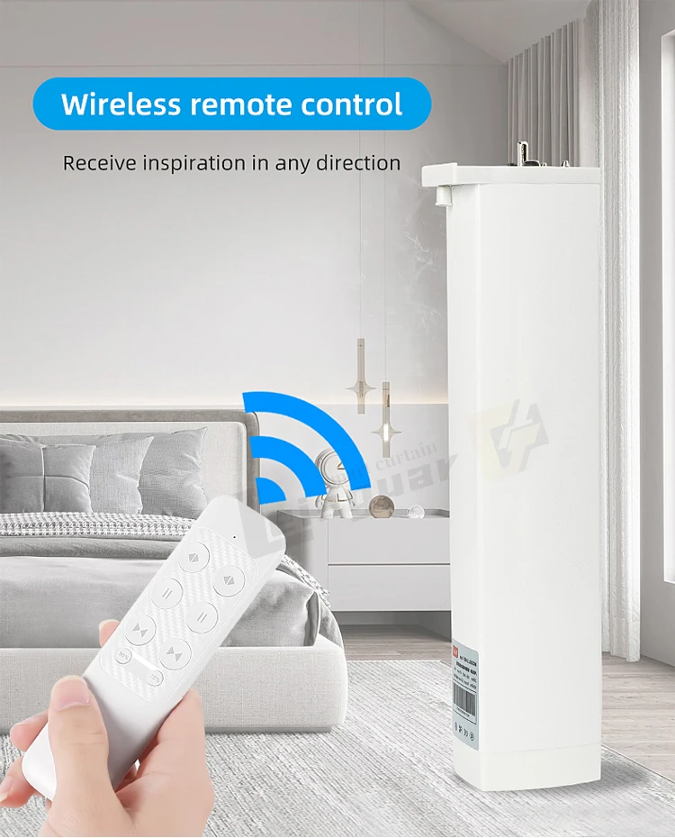 Tuya Wifi alexa Zigbee Alexa Google  Smart Home Electric Curtain System Motor Track Set