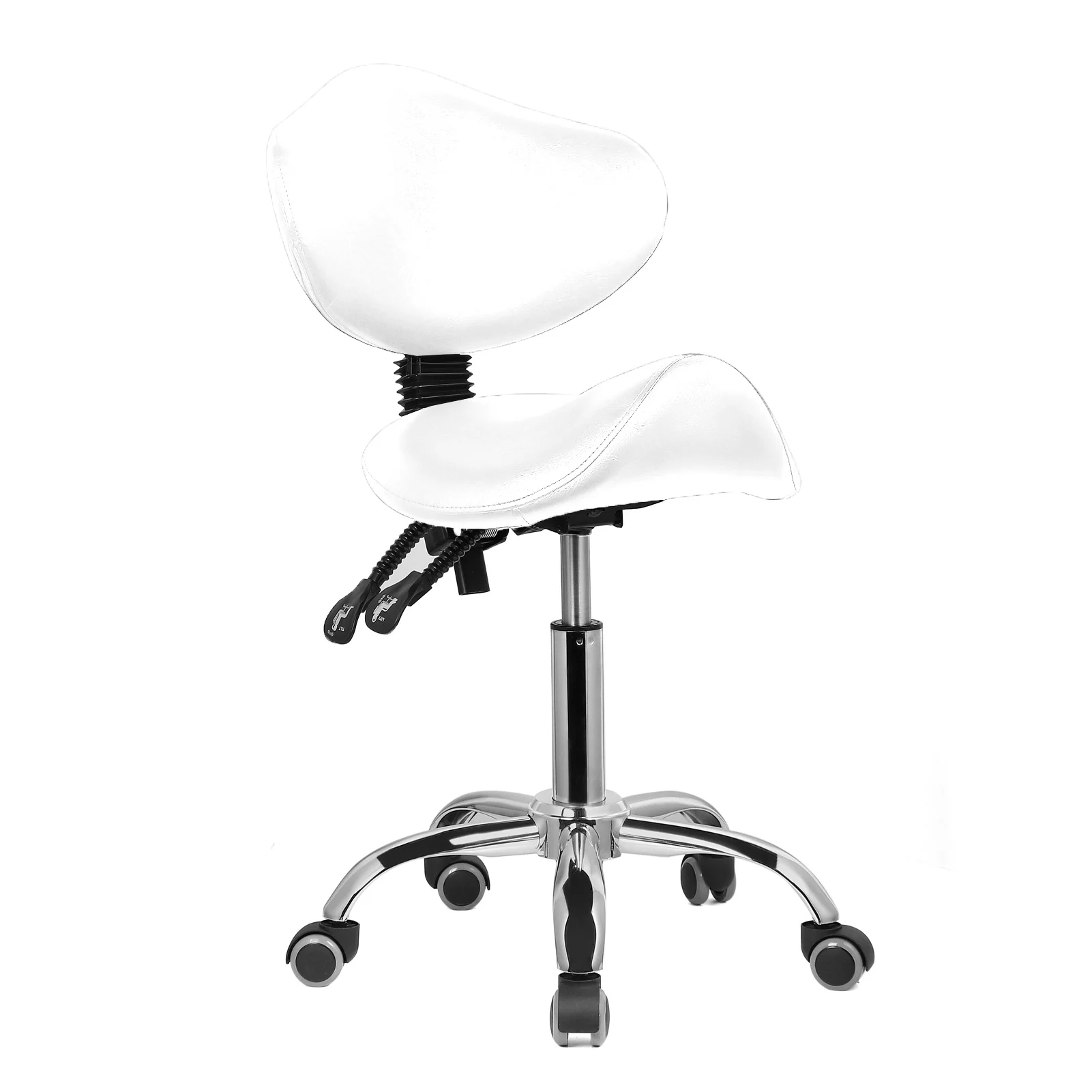 

Классическое кресло-седло для отдыха с основанием из нержавеющей стали, выдерживающее нагрузку до 150 кг, подходит для небольших стульев.