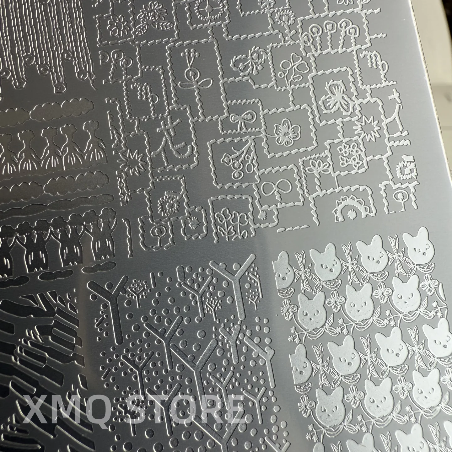 XMQ NAIL ART STAMPING PLATES SPECIFY SHADING TEMPLATES LINES IMAGEPLATE