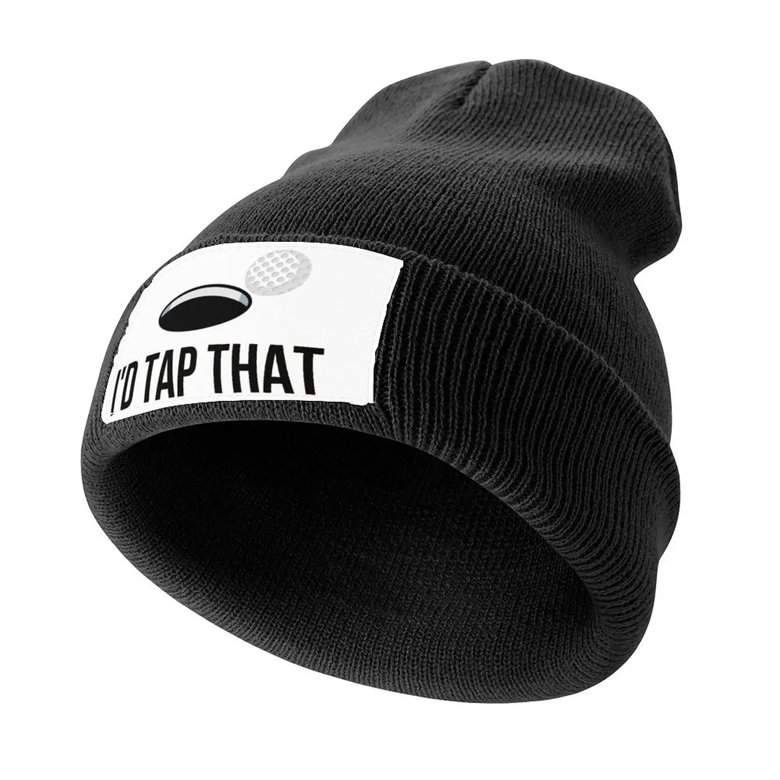 

I'd Tap That - Funny Golf Knitted Cap Luxury Cap New In Hat Big Size Hat Women's Hats 2025 Men's