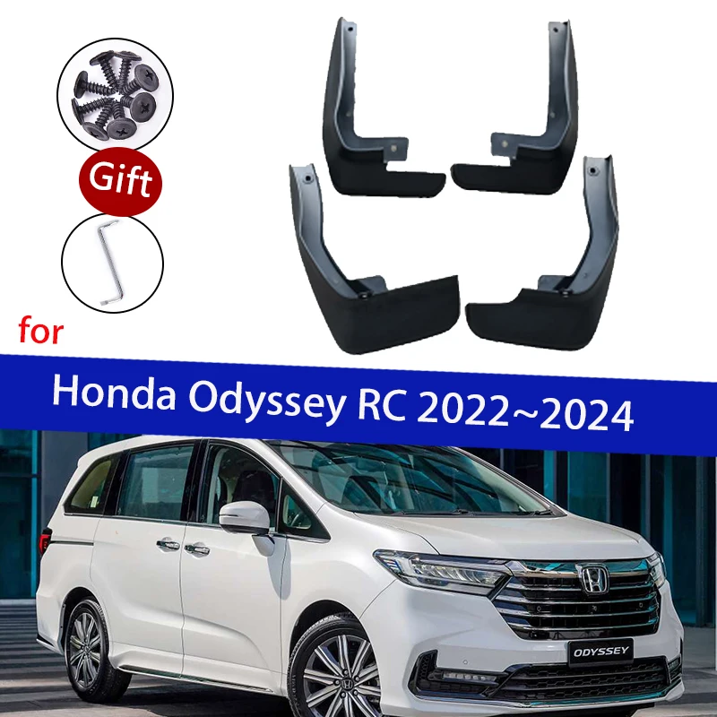 

Автомобильный брызговик для Honda Odyssey RC 2022 2023 2024, брызговики на передние и задние колеса, брызговики на крыло, автозапчасти, аксессуары