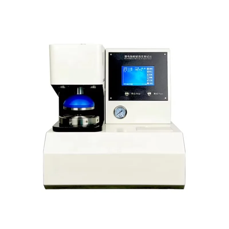 RIGHT Automatic LCD Display Paper Rupture Bursting Strength Tester for Corrugated Box 0-50kg/cm Capacity 0.01kg/cm2 Resolution