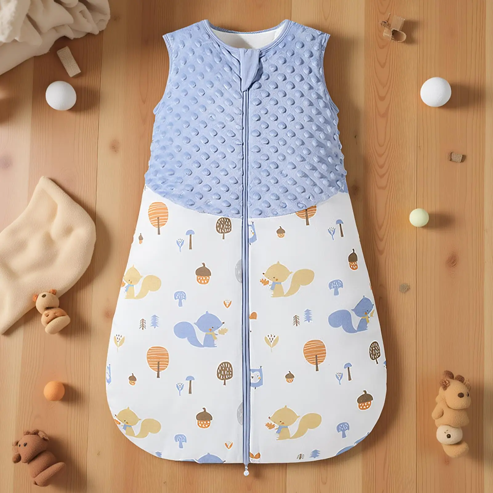 Sacco nanna per bambini Coperte per asilo nido morbide e leggere in cotone Sacco nanna in cotone per la casa Ospedale Parco All'aperto Estate Inverno Nuovo