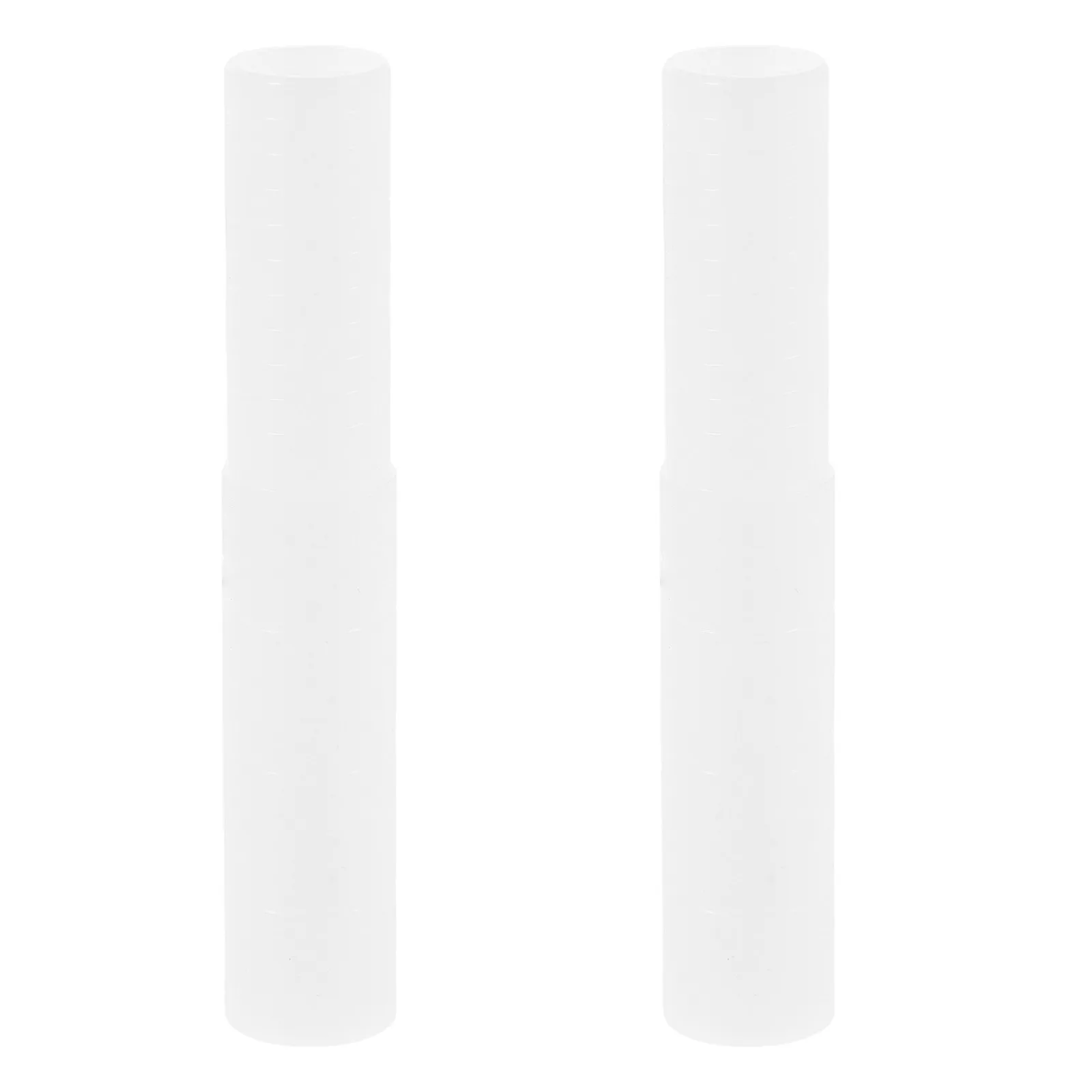 2Pcs White Golf Shaft Extender Steel Universal Shaft Extensions for Driver Iron Putter Length Adjustment Golf Club Repair