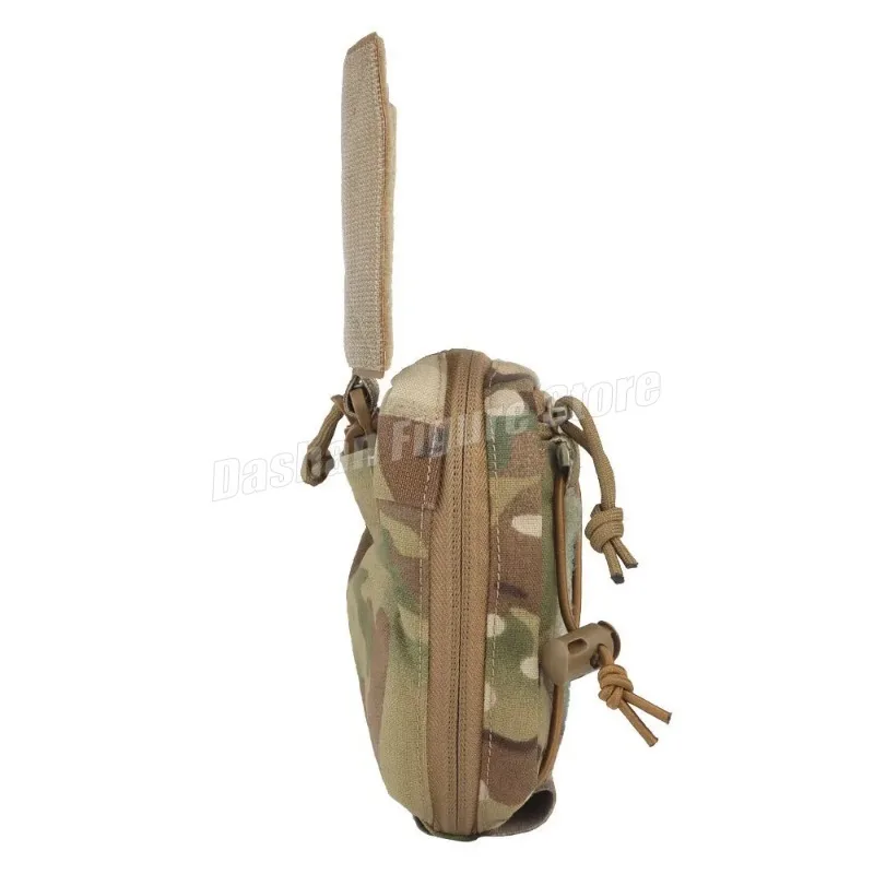 Imagem -03 - Tactical Vest Bolsa de Armazenamento Vest Sub Bolsa Abdominal Pendurado Raid Drop Bolsa Pacote de Ombro Hook Loop Airsoft Caça Acesso Rápido Ifak