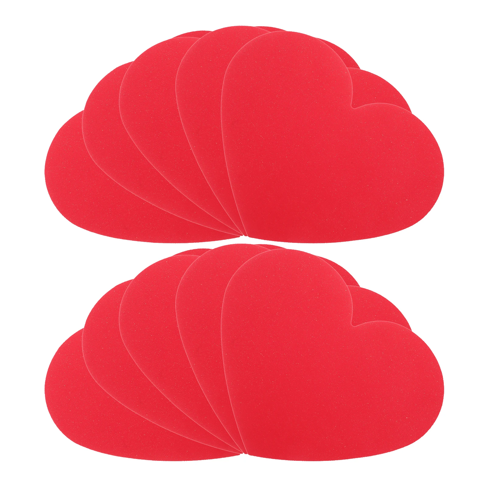 

40Pcs Heart Shaped Die Cut Cards DIY Greeting Cards for Valentine Day Heart Bulletin Board Cutouts Red Greeting Card Graduation