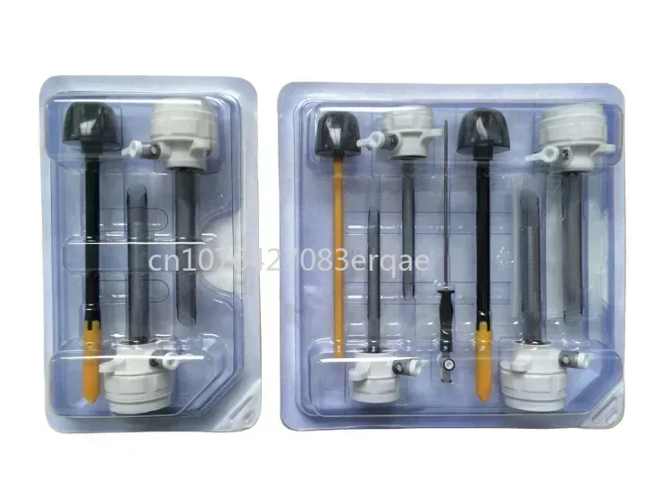 Geyi Factory Price Surgical Disposable Bladed Trocars 5mm 10mm Laparoscopic Instruments Sterile