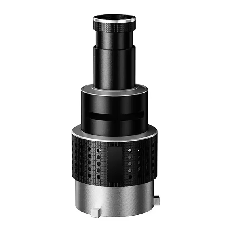 

B04C-Optical Holder Projector Accessory Spotlight Cone Optical Photography Kit With Color Filters And 25 Gobos Metal Quality