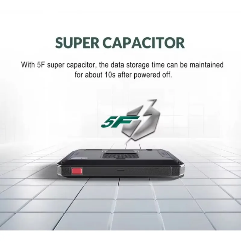 Tablette Android robuste industrielle intrinsèque sûre dans le véhicule 5 ''tablette Android 12 avec support RAM et 4G/WiFi/GPS/BT