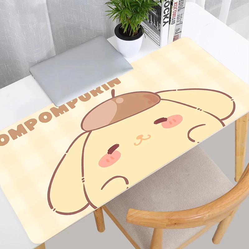 Mouse Pad Pompompurin Office Laptop Notbook PC Gamer Keyboard Pad NonSlip Rubber Computer Carpet Desk Mat Gamer Cabinet MousePad