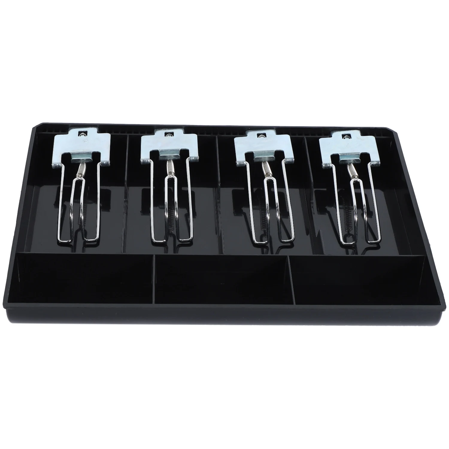 Caja de caja registradora BOFO de carcasa rígida con clip, nueva caja de clasificación para tienda, cajón de monedas para cajero, bandeja de caja registradora, estuche para contador de dinero