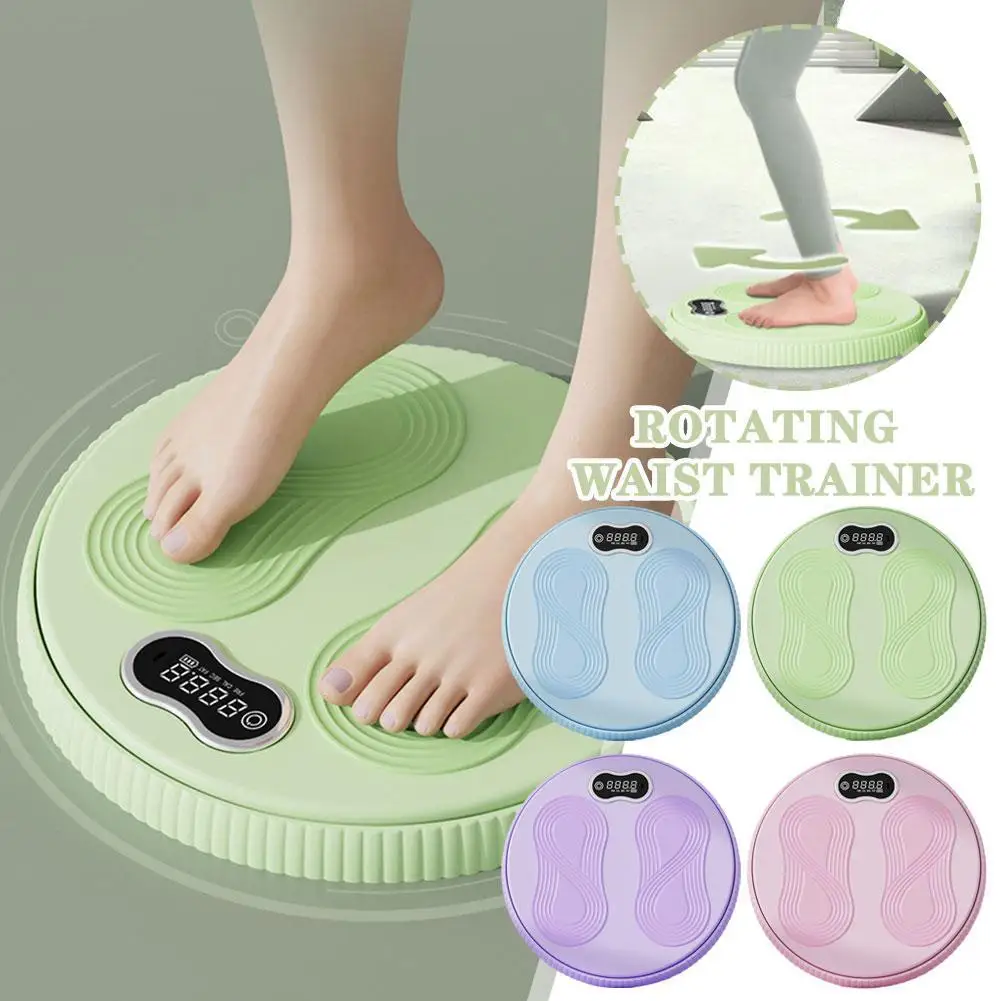 Twist Waist Disc Reduce Fat Lose Weight Intelligent Counting Non-slip Silent Rechargeable Household Fitness Twist Waist Boards