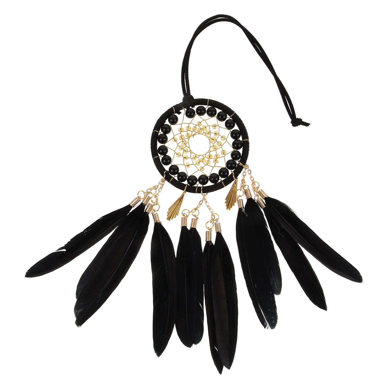 

Dream Catcher for Car Interior Hanging Decor Car Rear View Mirror Accessories Simple Retro Style Charm Ornament