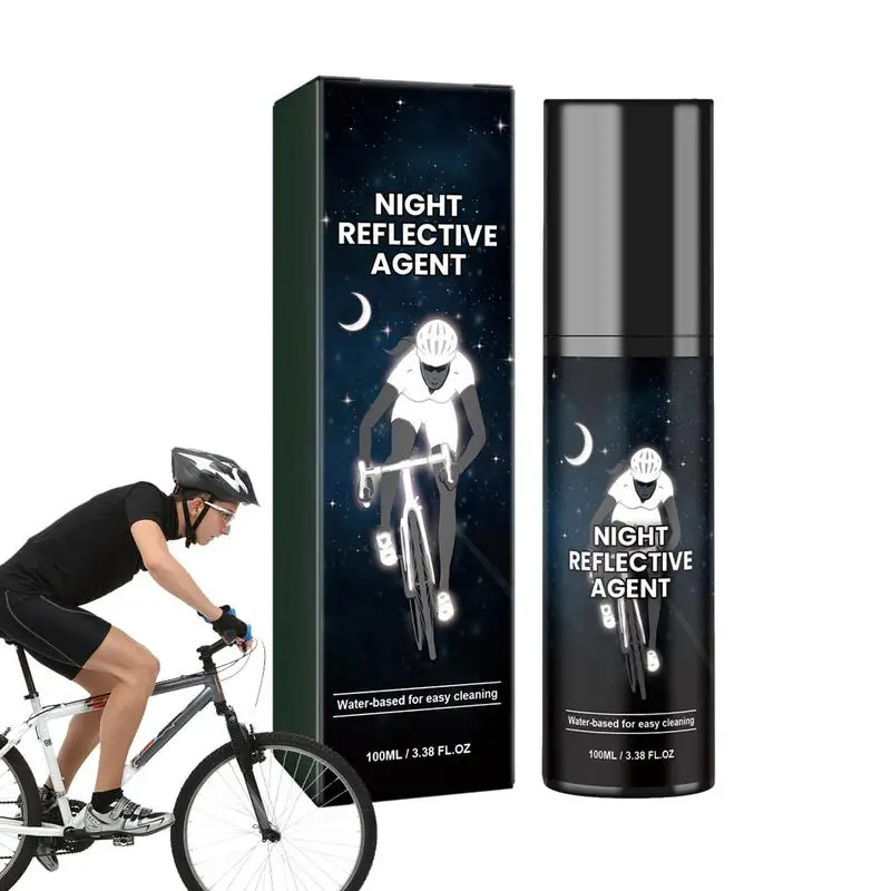 1pcs 100ml Night Spray Paint Glowing In The Dark Spray Paint For Bicycle Safety Reflective Glow Spray Paint For Clothes Bicycles