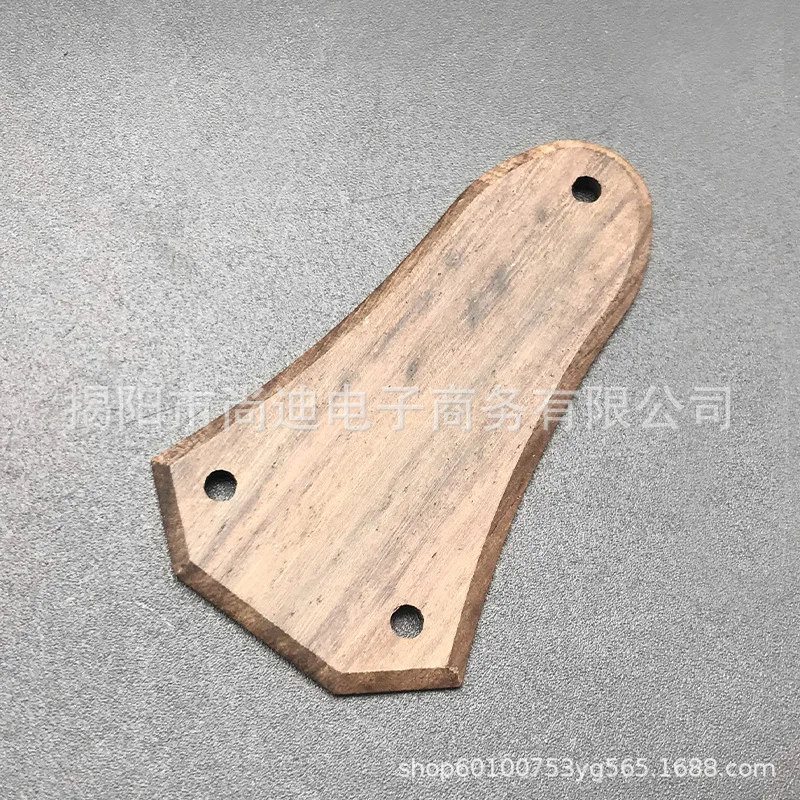 

2 pcs Wooden Truss Rod Covers Bell-Shaped Electric Guitar Replacement Parts For Bass Ukulele Maintenance Accessories Instrument