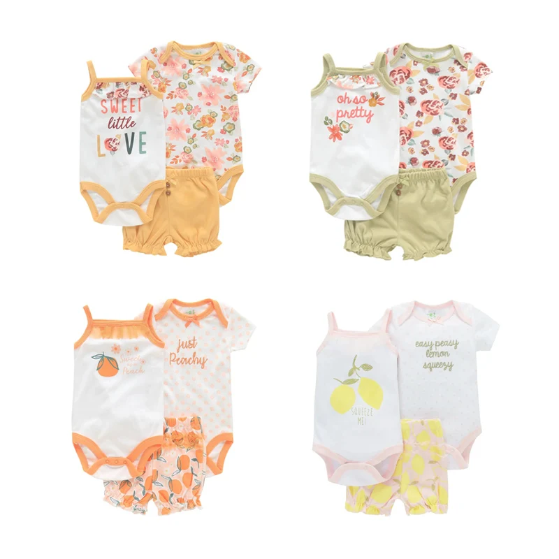 3PCS Newborn Infant Toddler Clothes Set Fashion Suspender Pants  Set Cotton Baby Rompers  newborn clothes  new born baby items