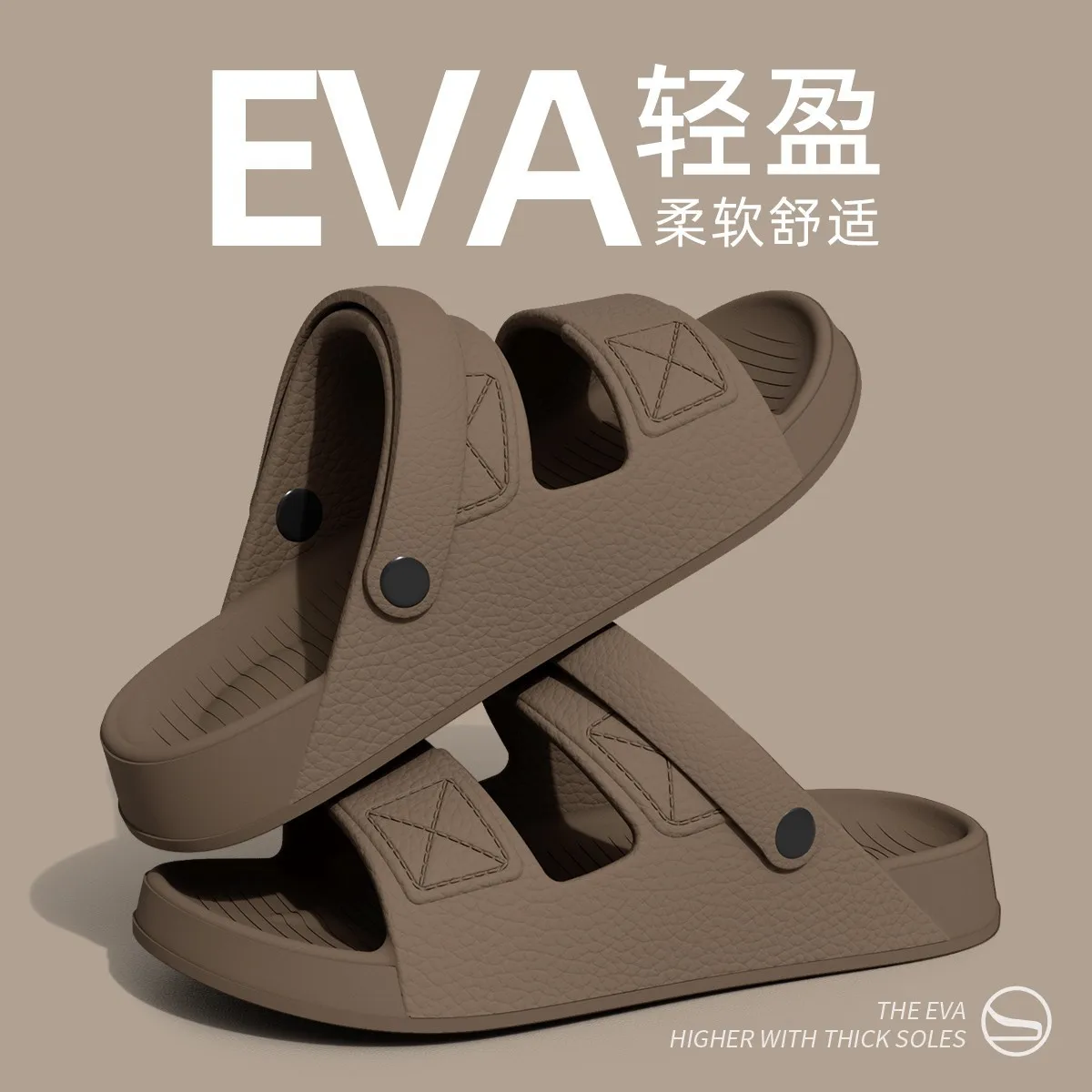 Driver driving slippers men wear in summer new non-slip beach eva sandals go out