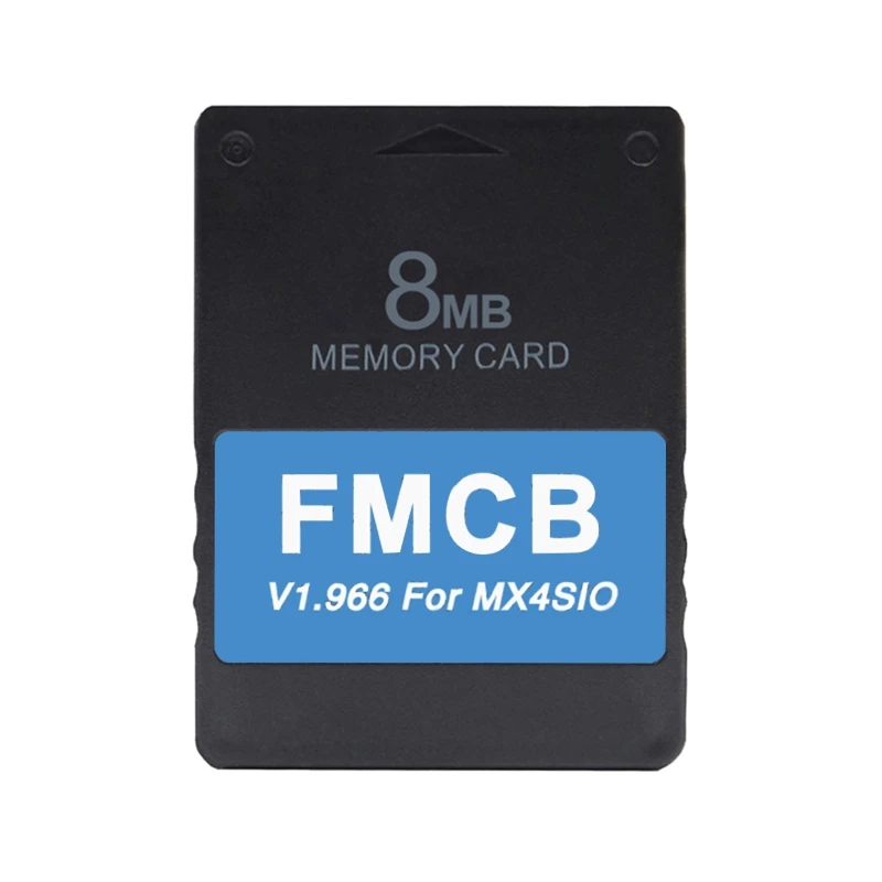 FMCB Card V1.966/Fortuna Card Adapter for PS2 Fat MX4SIO SIO2SD Console