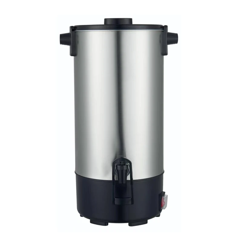 Food Grade Coffee Urn Warmer Machine and Milk Tea Warming Pot Stainless Steel Coffee Dispenser for Quick Brewing