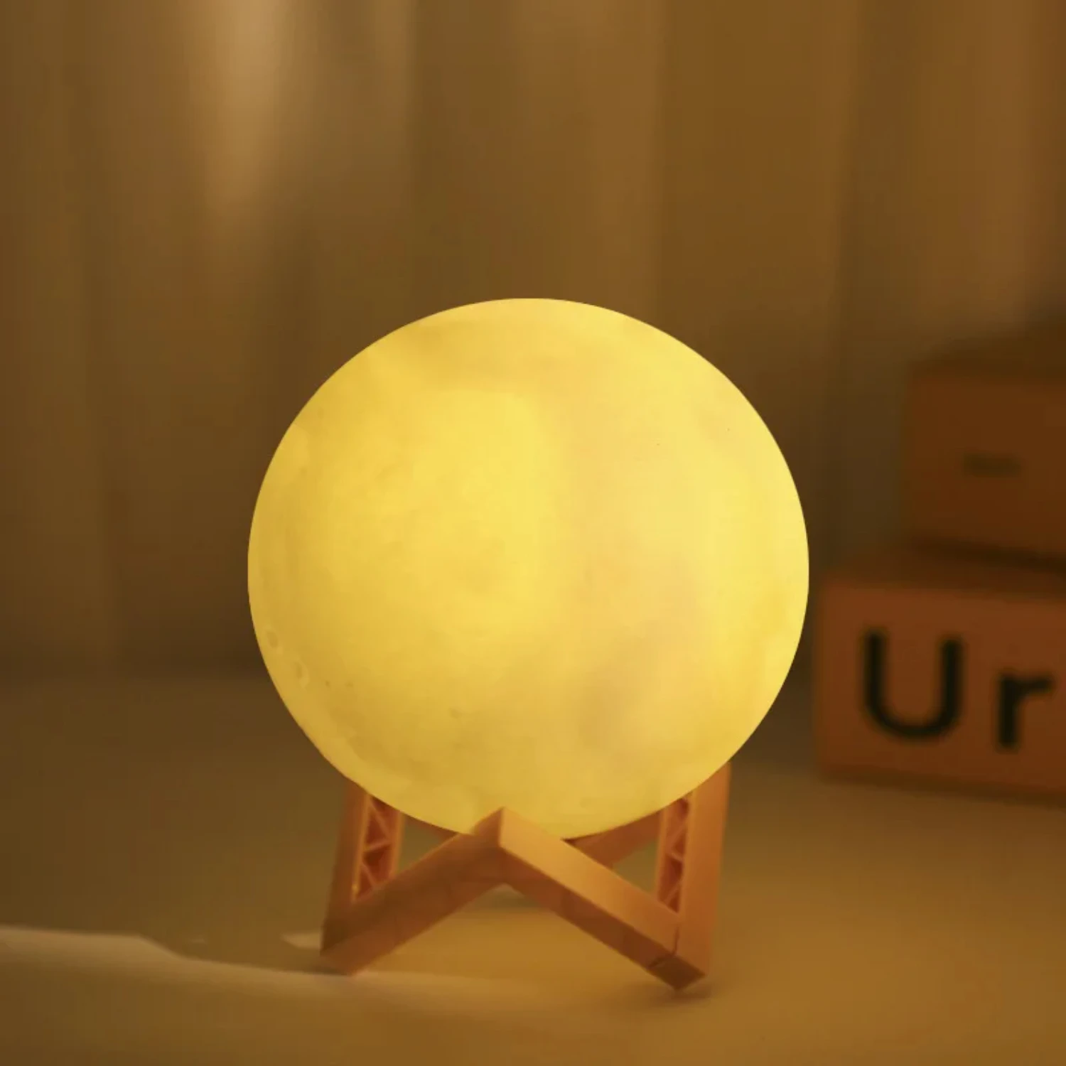 Superbe Lampe 3D de 8cm, Luminaire Décoratif d'Nik, Économe en Massage, Idéal pour une Chambre à Coucher ou des Occasions Spéciales, Nouvelle Collection