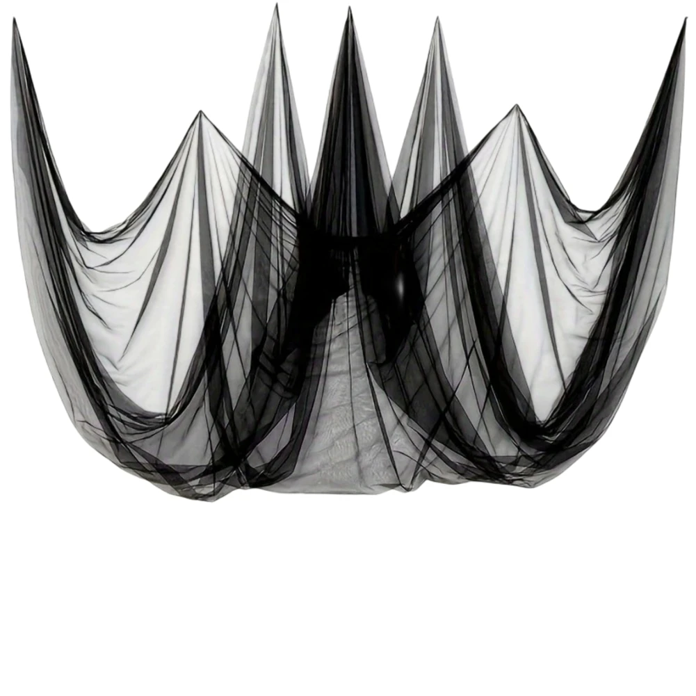 For Outdoor Gardening Patio Mesh Netting Nearly Invisible Netting 40D Polyester Fabric Breathable Airflow Structure