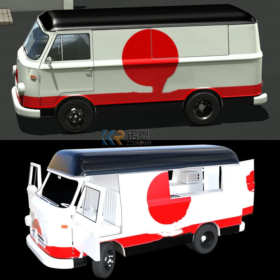 Hot Fast Bbq Burger Pizza Shop Snack Kebab Custom Kitchen Mobile Coffee Trucks Food Van Truck