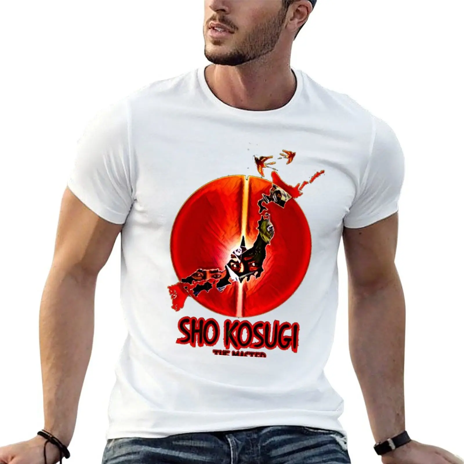 

Sho Kosugi T-Shirt funny t shirts dark humor man t shirt graphic t shirts for man pack white T-Shirt