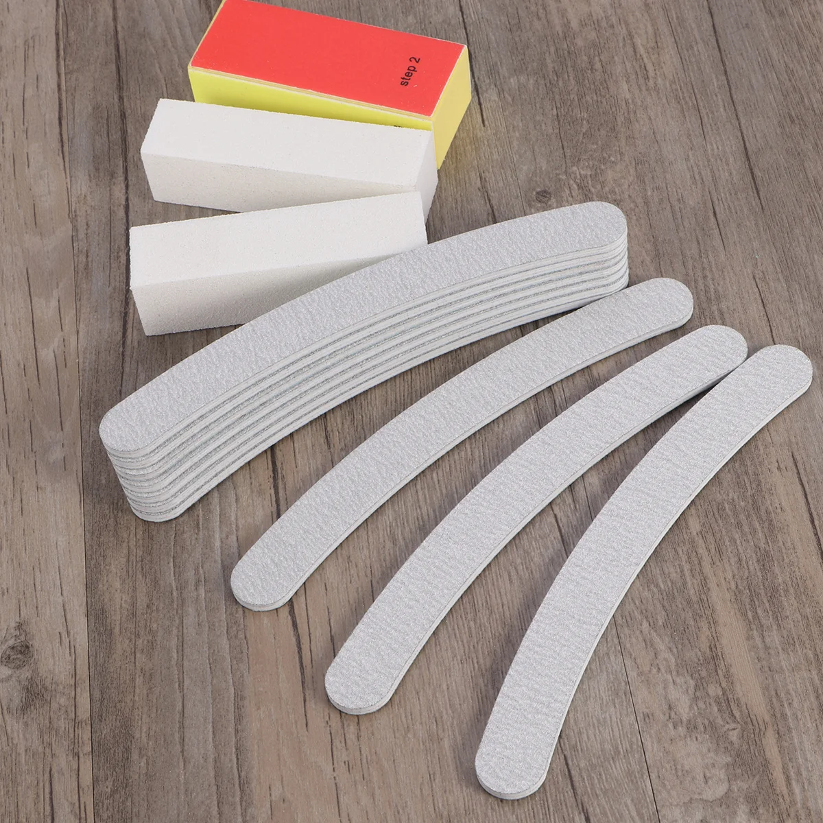 13 szt. Pilników do paznokci, blok polerski, narzędzia do manicure DIY, wzmacniające, dodające blasku, do naturalnych paznokci akrylowych, pilnik do polerowania lakieru.