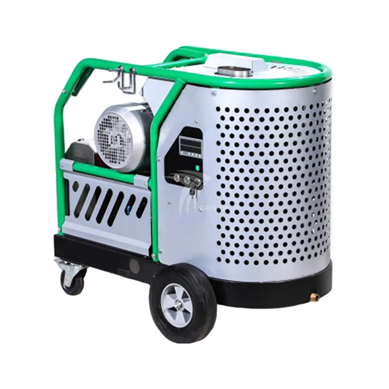 Commercial Heavy Duty Hot Water Steam Power Powered Engine Washers High Pressure Washer Machine