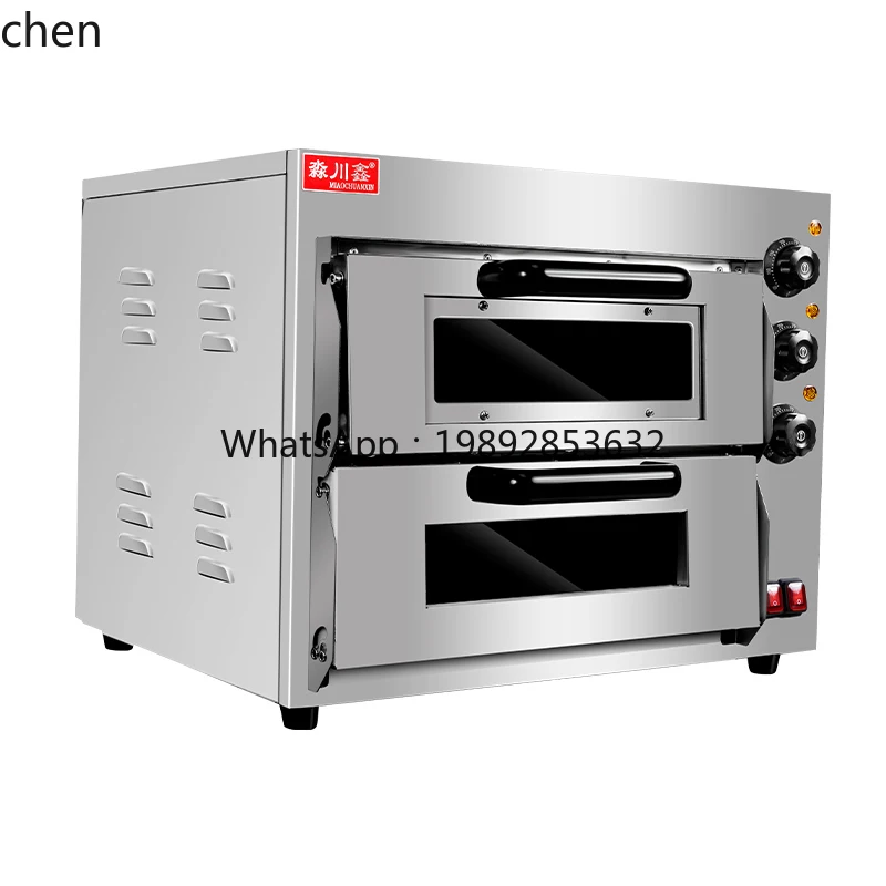 KX  oven pizza oven, one layer, two layers, two plates, large-capacity baking bread oven, double layer