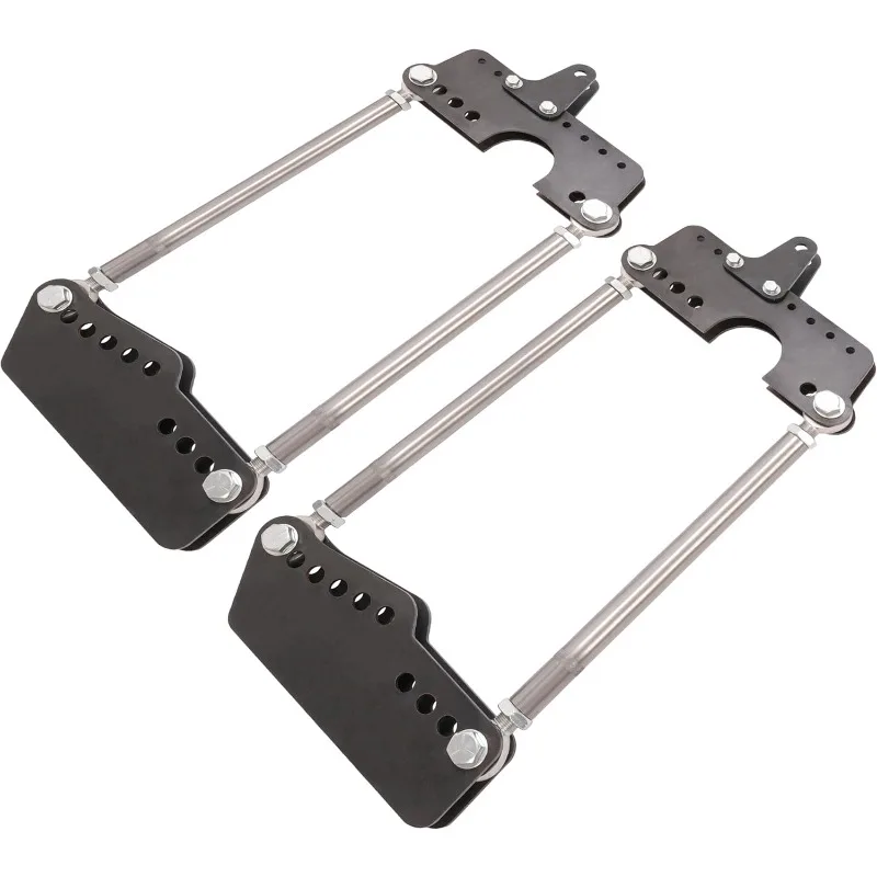 Adjustable Parallel 4-Link Rear Suspension Kit Universal Frame Mount High Horsepower Heavy Duty Steel