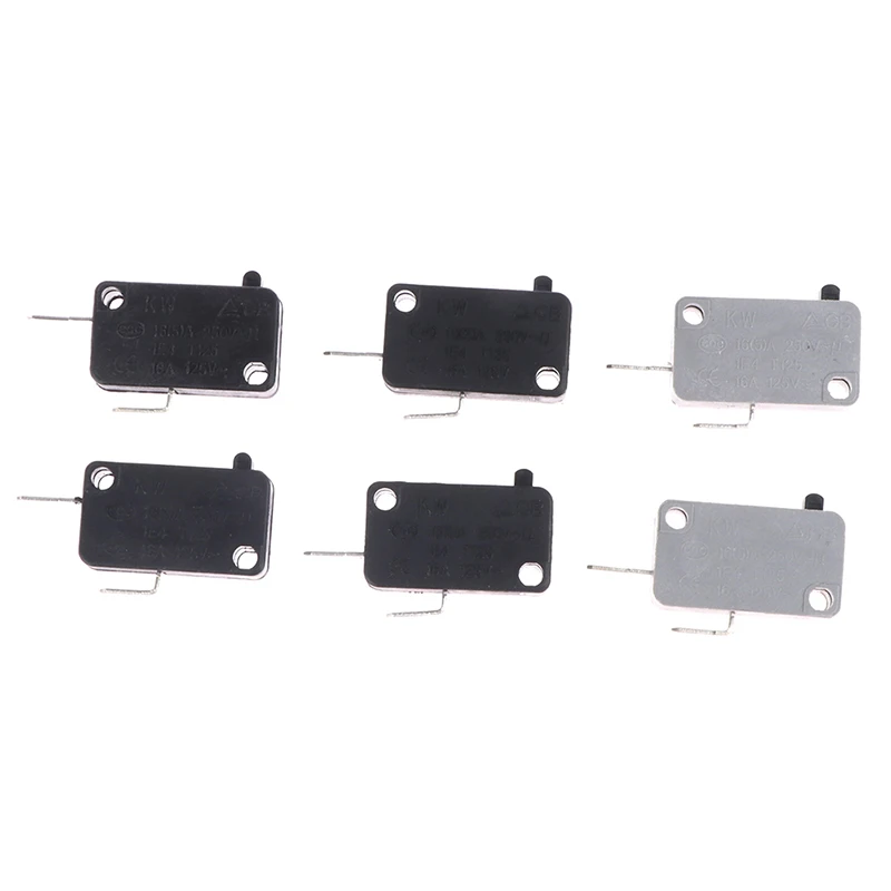 KW16(5) / KW3A Micro Switch For Household Microwave Oven Door Micro Switch 125V/250V 16A Normally Open / Close Switch New