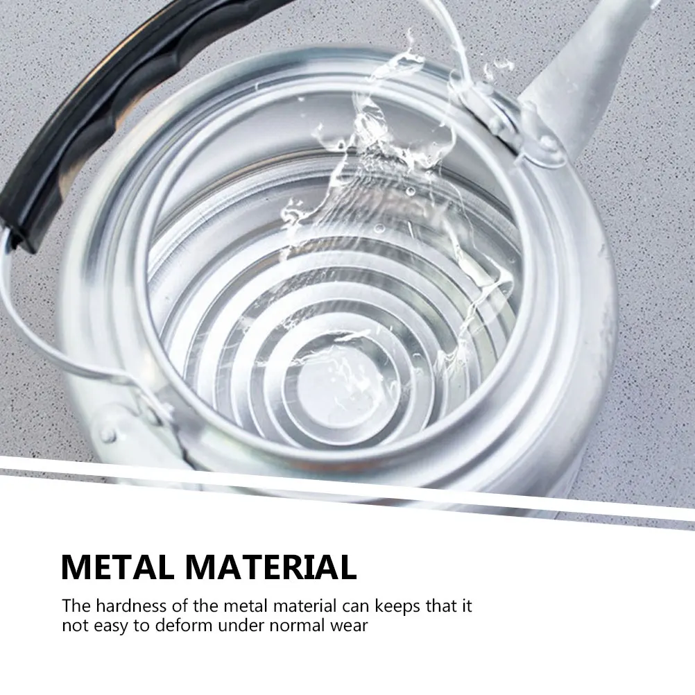 

Алюминиевый чайник для воды, плита, чайник, кипящий горшок, отличная теплопроводность, портативный чайник для домашнего использования с ручкой