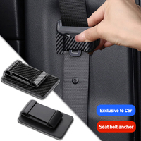 Car Seat Belt Stabilizer Anchor Clip Anti-Shak Accessories For Audi A1 A2 A3 A4 A5 A6 A7 A8 Q1 Q2 Q3 Q4 Q5 Q6 Q7 Q8 TT RS3 S5 B8