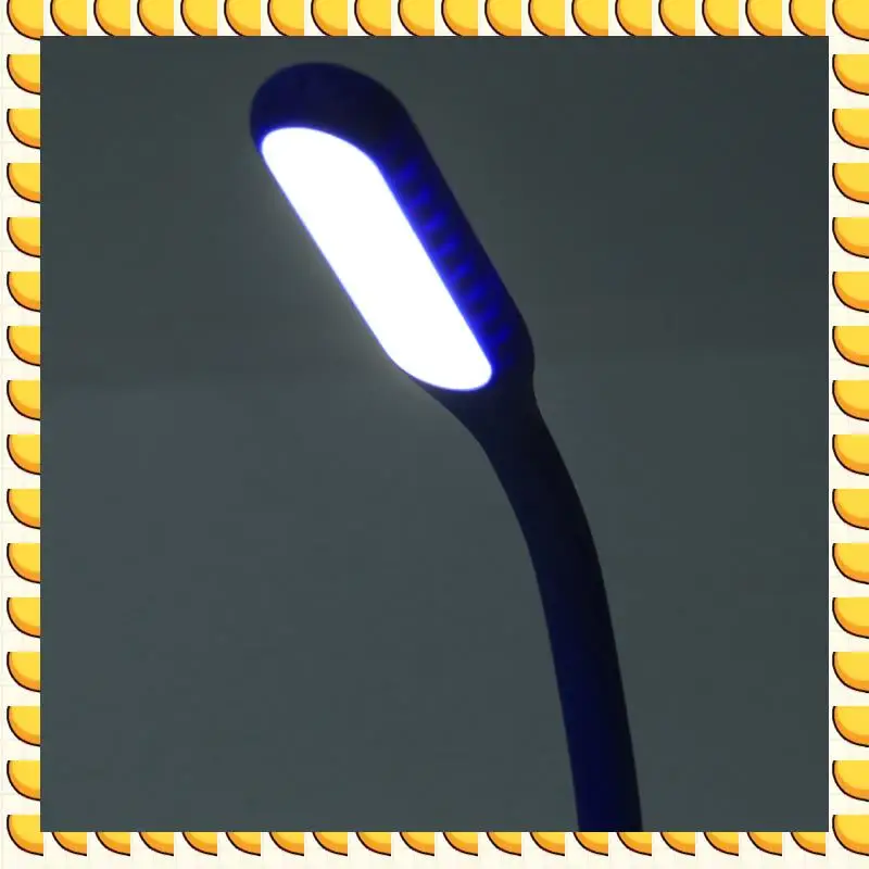 

BAAU 3X Flexible USB Portable Mini LED Lamp 5V 1.2W For Table Light Random Color
