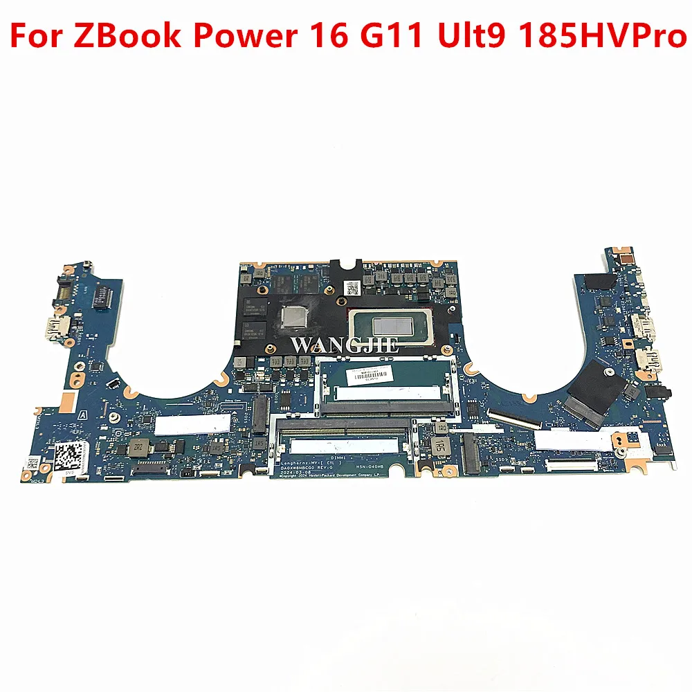 

Материнская плата для ноутбука HP ZBook Power 16 G11 N98131-601 SPS-MB DSC RTXA2000 8G Ult9 185HVPro WIN CPU DA0XW8MBCG0 100% рабочая