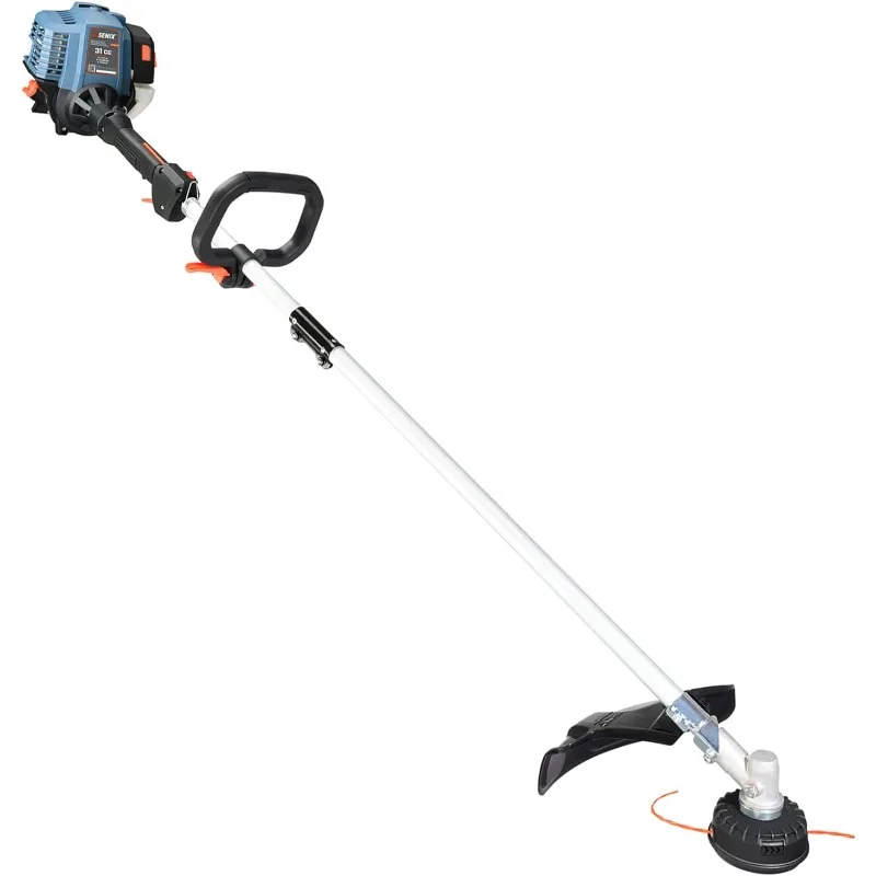 Full Crank Gas Weed Eater, String Trimmer and Edger, Lawn Tool, Straight Shaft, Front D-Handle, GTS4QL-M2 4QL 31.5 cc