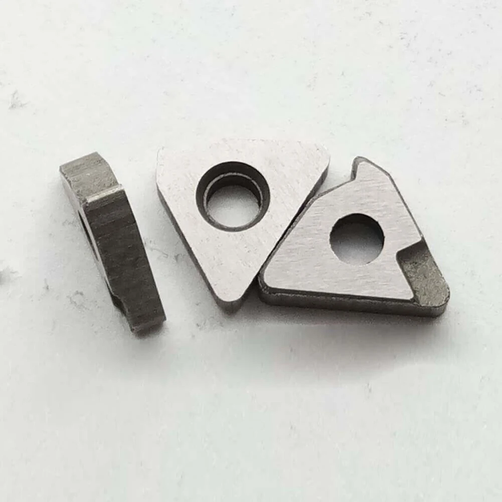 Cale de filetage pour usinage CNC, coupe efficace, gestion 02/10/2018, matériau haute résistance, 14.7mm x 13.6mm x 3.2mm