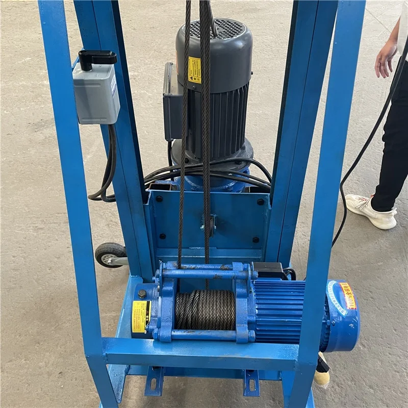 Multi-Functional Portable Drilling Rig for Water Well Water Well Drilling Machine with Electric Start