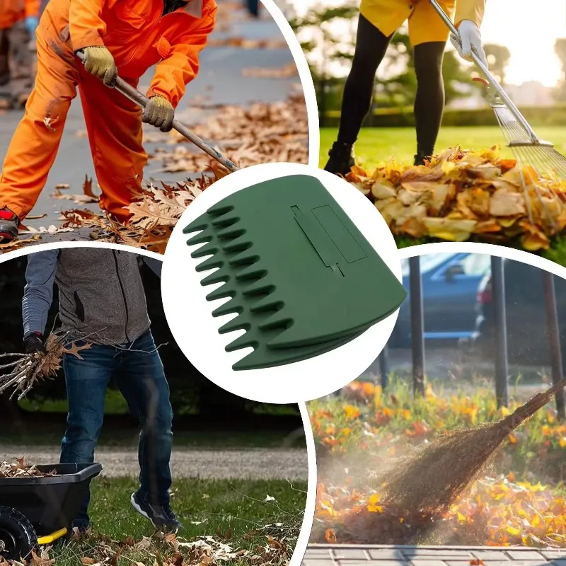 Garden Leaf Grabber Claw Hand Rake Collector Large Capacity Leaf Scoop For Yard Lawn Garden Leaves Grass Waste Cleaning Tool