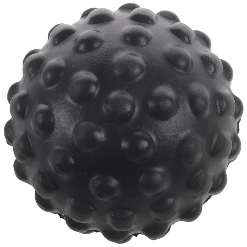 

Beauty 5X Pu Foam Bump Fascia Ball Расслабление мышц Фитнес-массажный мяч Водонепроницаемый и легко чистящийся мяч для ухода за здоровьем - черный