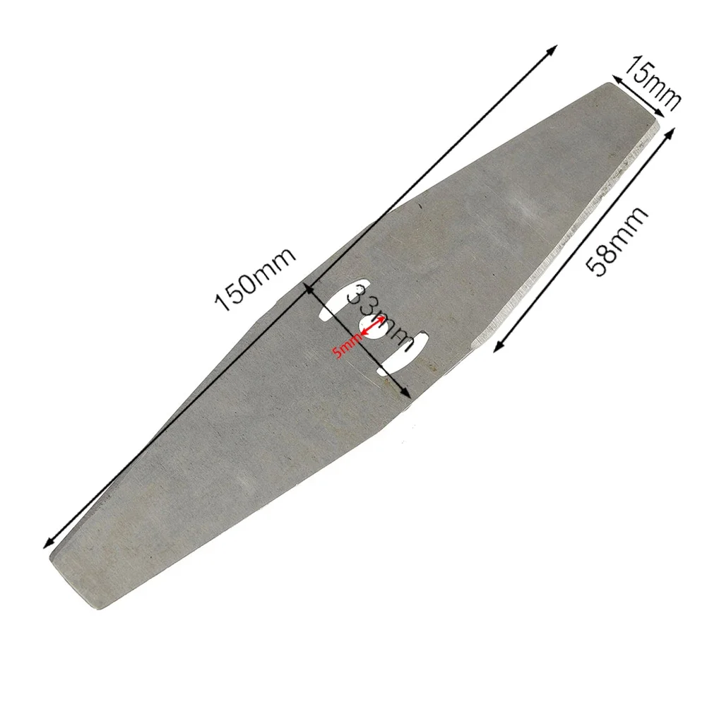 Metal Grass String Trimmer Head Substituição, lâmina de serra, cortador de grama Fittings, equipamentos de energia leve, Industrial Power Tool Parte, 1Pc