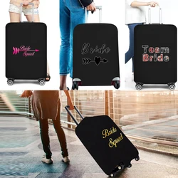 Luggage Cover Thicker Travel Suitcase Protective Cover for Trunk Case Apply To 18 '' -28 '' Bride Element Printed Suitcase Cover