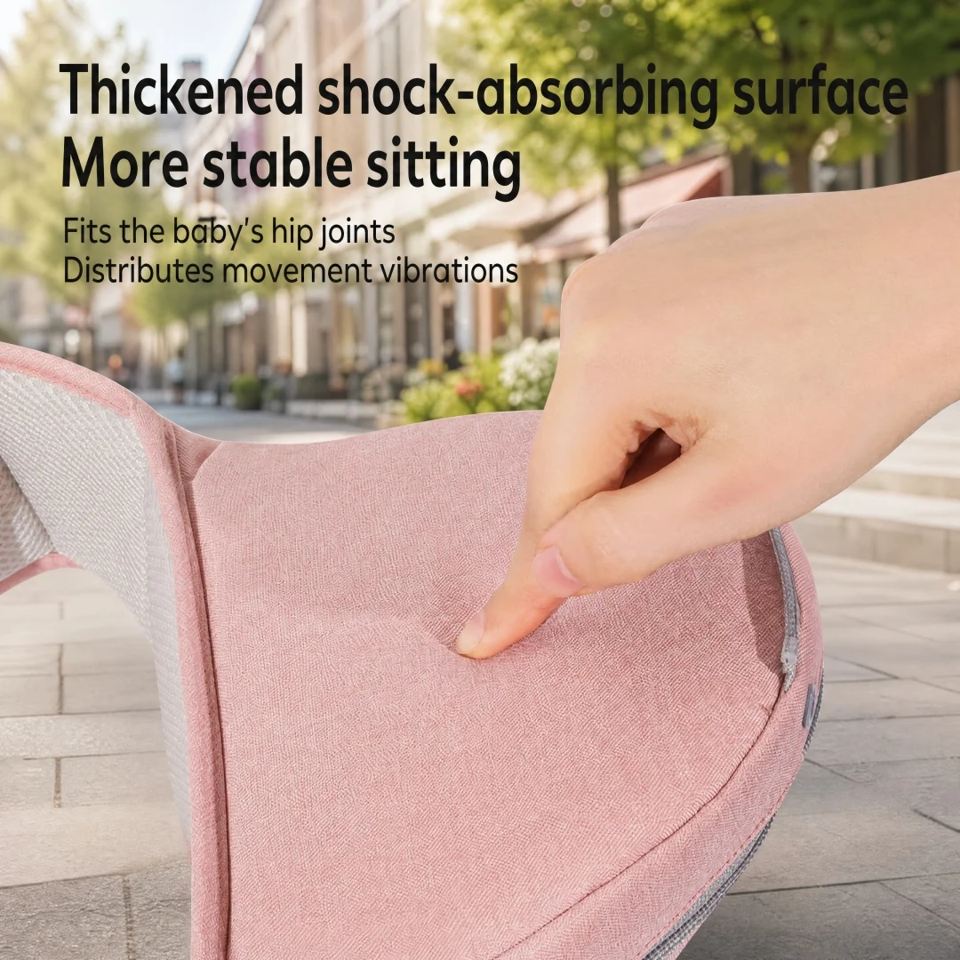 Baby Waist Stool Carrier is a simple and multi-functional diagonal hugging type. It can be used in all seasons. It does not stra