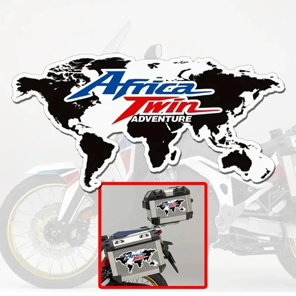 Africa Twin Crf1000l Crf 1000 1100 L Crf1100l for Honda Trunk Luggage Cases Tank Pad Protector Adventure Sports Decals Kit